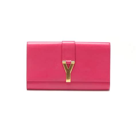 ysl sac ligne y clutch|saint laurent clutch bags pink.